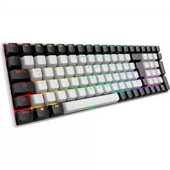 Sharkoon SKILLER SGK50 S2 bianca layout DE tastiera Gateron Yellow