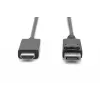 Cavo adattatore DisplayPort 1.2 con blocco 4K 60Hz UHD Type DP/HDMI A M/M nero 2 m
