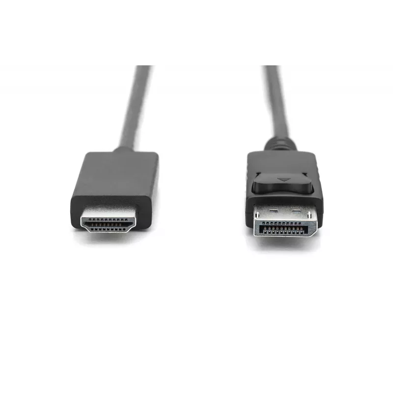 Cavo adattatore DisplayPort 1.2 con blocco 4K 60Hz UHD Type DP/HDMI A M/M nero 2 m