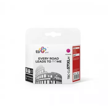 Cartuccia d'inchiostro TB compatibile con Canon CLI-571XL MA magenta