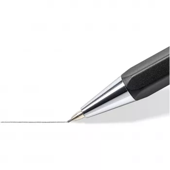 Portamina meccanico Staedtler 778 05-9, 0,5 mm, fusto esagonale, nero, mina nera