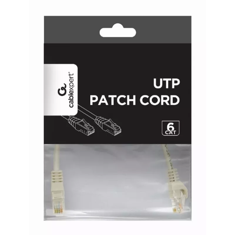 Cavo di rete Gembird PP6U-CU-3M RJ-45 Cat6 3m grigio