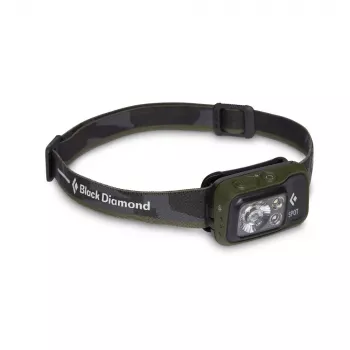 Lampada frontale Black Diamond Spot 400 – 400 lm, LED, impermeabile IPX8, AAA, portata 12–100 m, nera