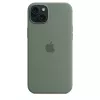 Apple iPhone 15 Plus custodia in silicone con MagSafe - Cypress