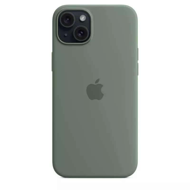 Apple iPhone 15 Plus custodia in silicone con MagSafe - Cypress