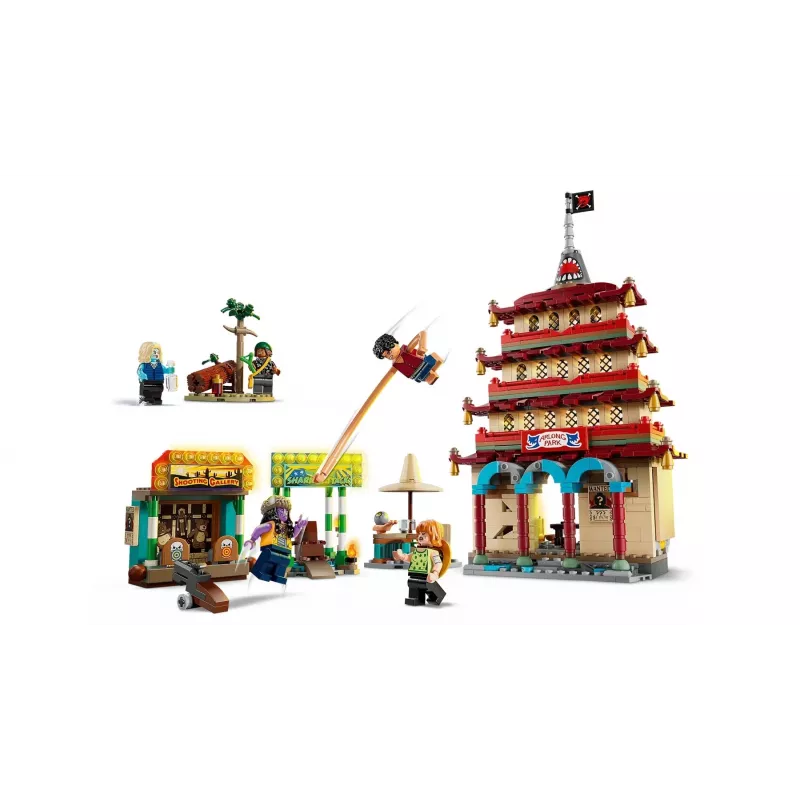 Set LEGO One Piece Arlong Park 75638 – 926 pezzi, 5 minifigure, consigliato da 9 anni, scena dettagliata