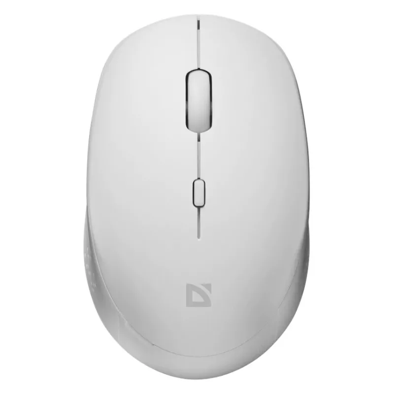 Mouse wireless con clic silenzioso AURIS MB-027 800/1200/1600 DPI bianco