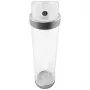 Serbatoio Singularity Protium 200mm acrilico opaco argento – tubo da 200 mm, costruzione in acrilico