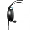 Headset con cavo Audio-Technica ATH-GDL3 — head-band, supraaural, 10–35000 Hz, 220 g, nero