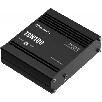 Teltonika TSW100 switch PoE industriale non gestito