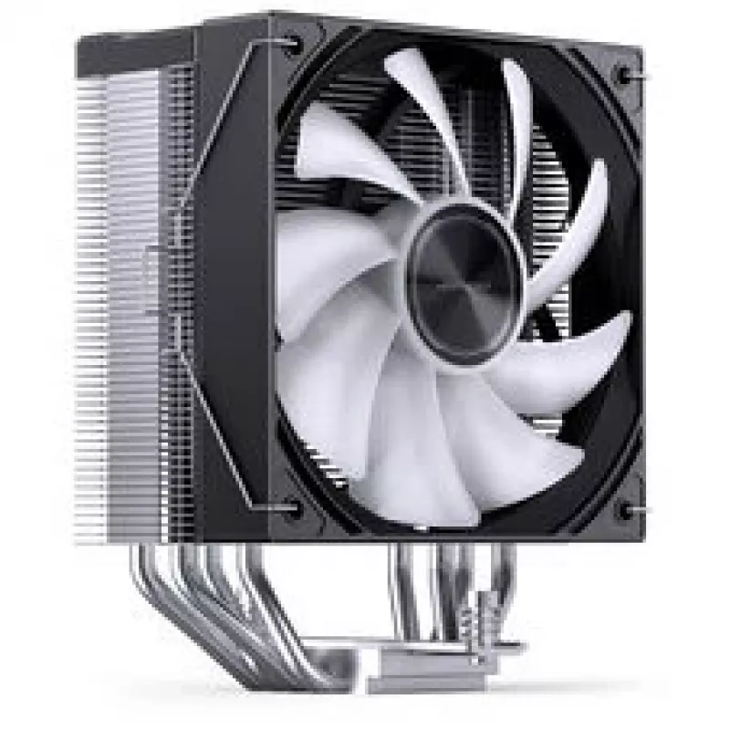 Dissipatore CPU Jonsbo CA40 nero ARGB, ventola PWM 120 mm, 225 W TDP, nero