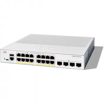 Switch managed Cisco Catalyst 1300-16P-4X 16 Port GE PoE 4x10GE SFP+