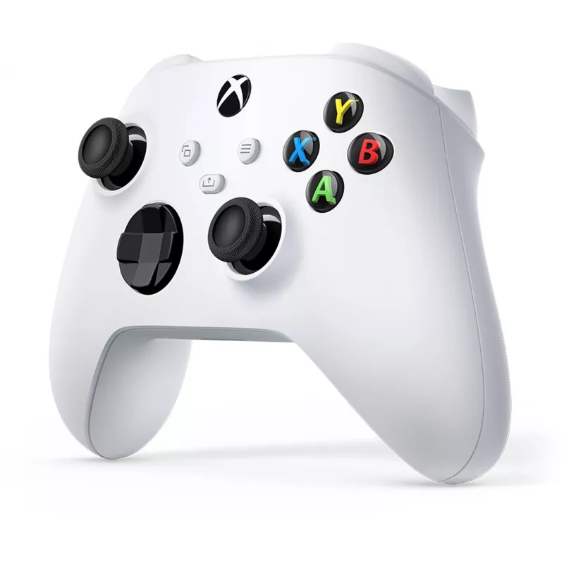 Microsoft Xbox Wireless Controller - Gamepad - senza fili - Bluetooth - Robot White - per PC, Microsoft Xbox One, Android, Microsoft Xbox Series S, Microsoft Xbox Series X