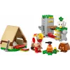 Giocattolo da costruzione LEGO Captain Toads Camp Set 72040 con funzioni interattive Super Mario
