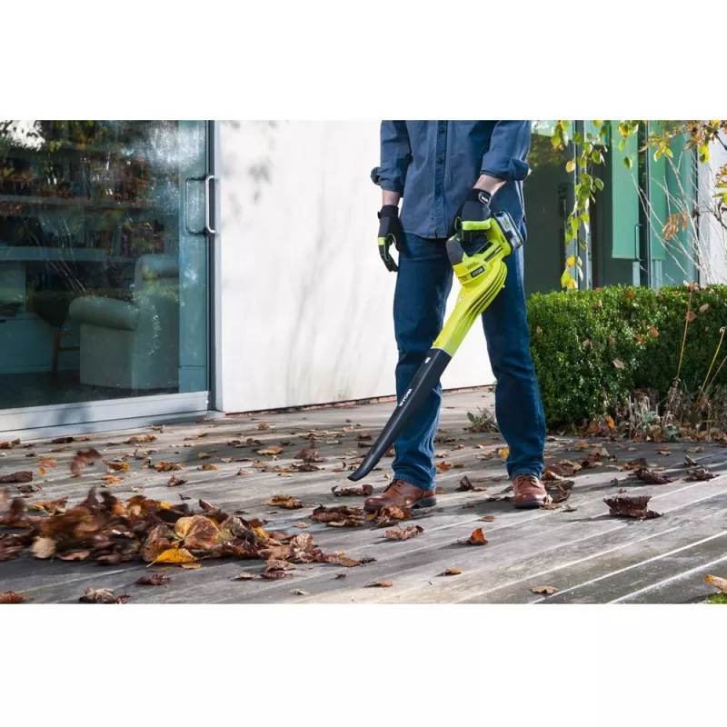 Ryobi OBL1820S soffiatore per foglie a batteria 245 km/h nero, verde