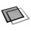 Filtro antipolvere DEMCiflex 140 mm quadrato - nero/nero