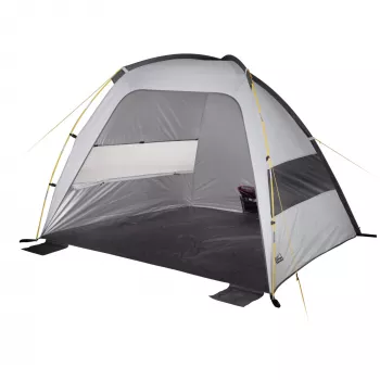 Strandmuschel Rapid Beach 80, tenda argento/grigio