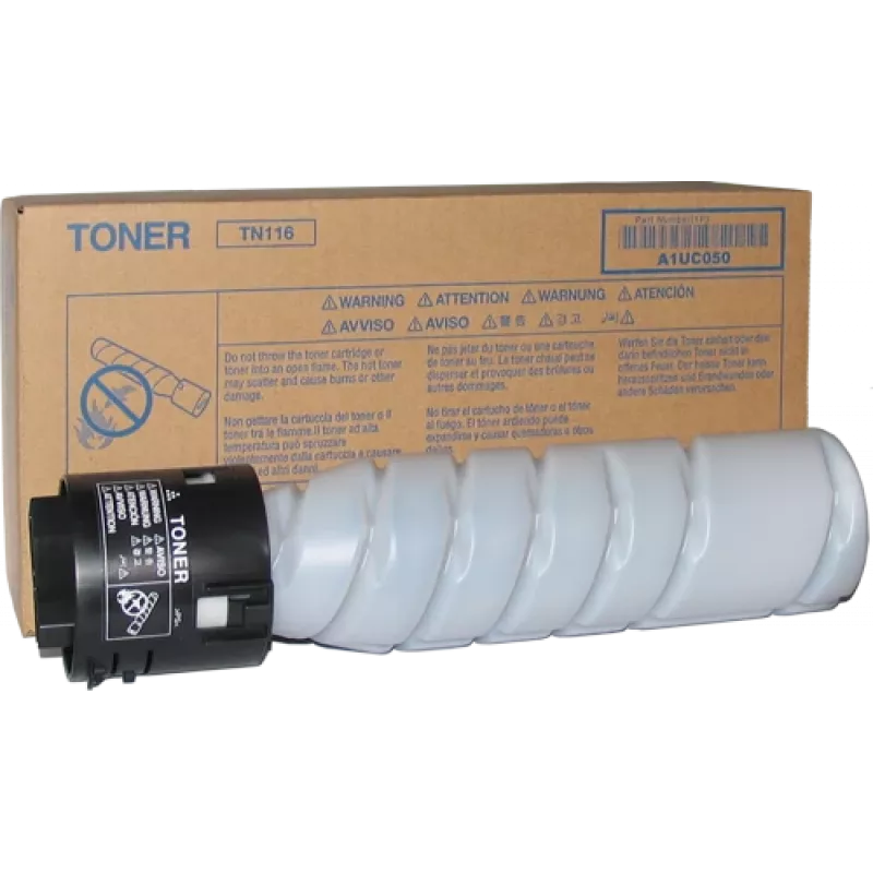 Toner Konica Minolta A1UC050 TN116 doppio pack 6000 pagine nero