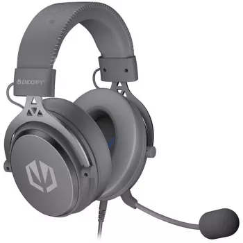 VIRO Plus USB Alt Gray, cuffie gaming grigio scuro, USB-A, jack da 3,5 mm, scheda audio USB 7.1