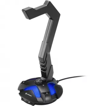Supporto cuffie attivo Sharkoon X-Rest 7.1