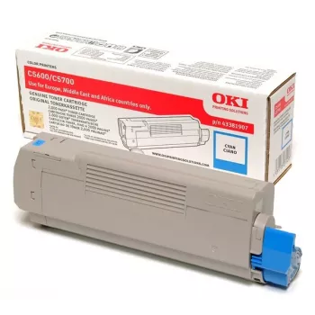 OKI Toner 43381907 ciano, 2000 pagine