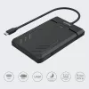 Unitek Y-3036A - DiskGuard Raiden 2.5 case per HDD/SSD USB-C a SATA III 2,5 pollici