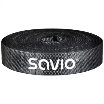 Fermacavi Savio OC-06 universale nero