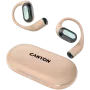 CANYON cuffie In-Ear OnFlow 12 OWS, beige Bluetooth 5.4, cancellazione del rumore ambientale, controllo touch, 4 microfoni con ENC