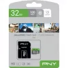 Scheda microSDHC PNY Elite 32 GB Class 10 UHS-I P-SDU32GU185GW-GE