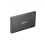 NATEC RHINO GO case USB 3.0 per HDD/SSD SATA 2,5'', nero alluminio
