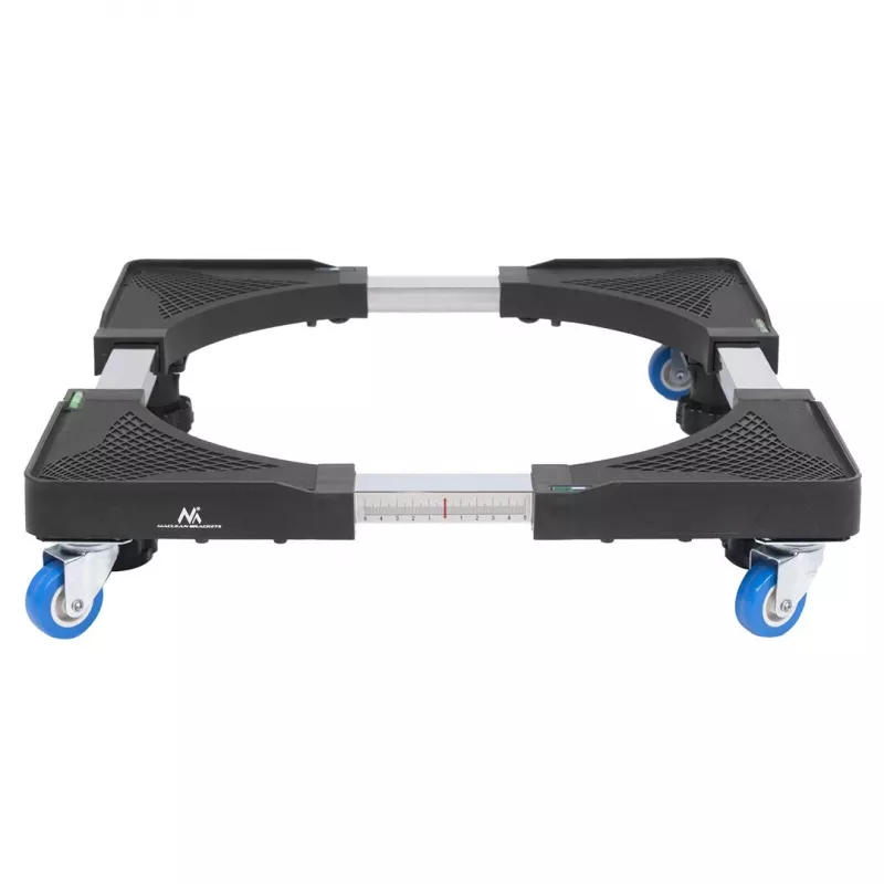 Base mobile MACLEAN MC-855, supporto robusto regolabile in larghezza per lavatrici e frigoriferi