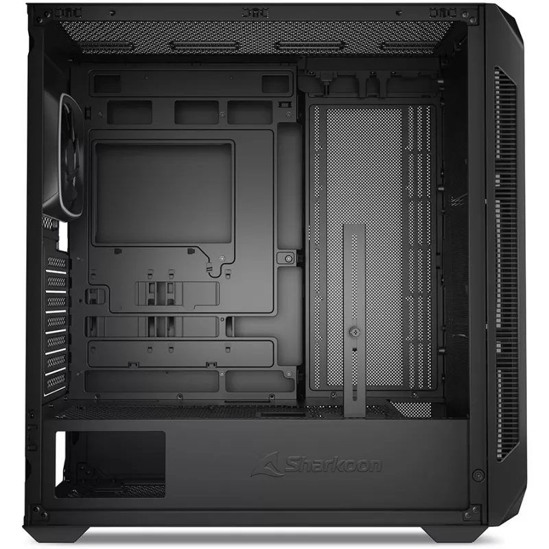 Case PC Sharkoon AK5G RGB Midi Tower nero