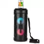 Media-tech Partybox Keg Bt - altoparlante stereo Bluetooth compatto con radio FM, lettore MP3 MT3165