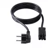 Cavo di collegamento apparecchi Bachmann CEE7/7 GST18 1 m