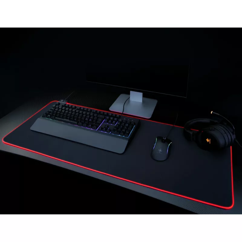 Tappetino mouse Deltaco GAM-079 nero