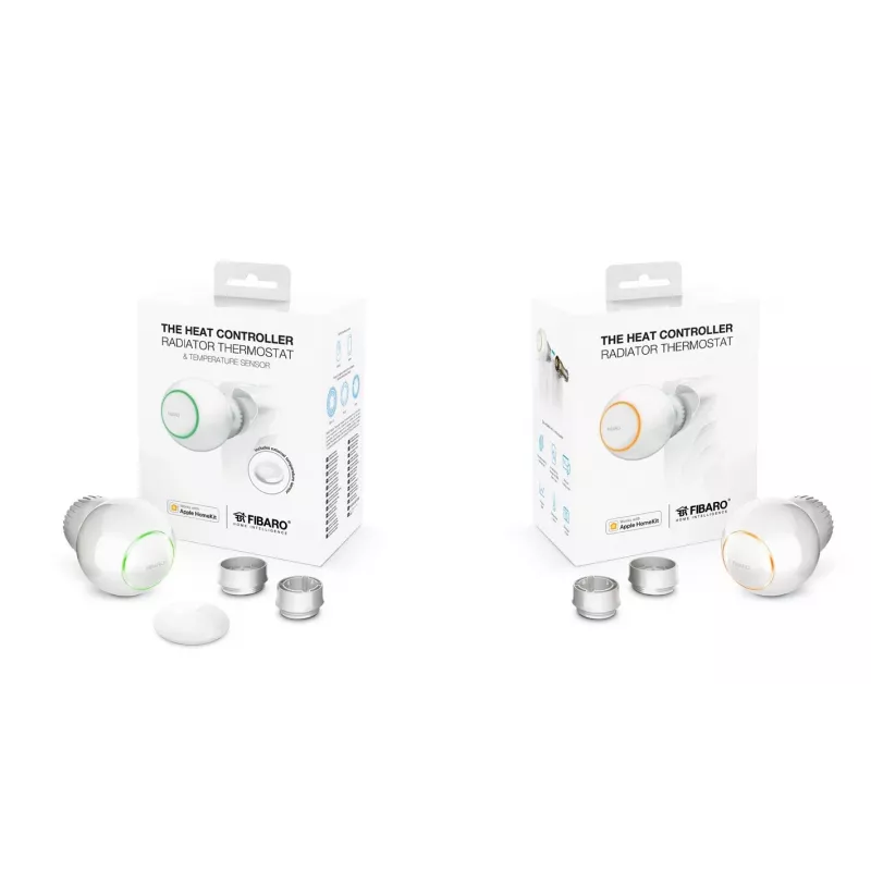 Fibaro The Heat Controller Starter Pack ZW5 EU termostato Z-Wave bianco