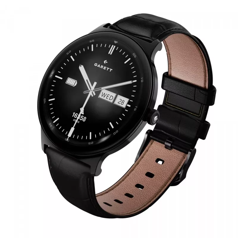 Smartwatch Garett Quantum – nero acciaio inox