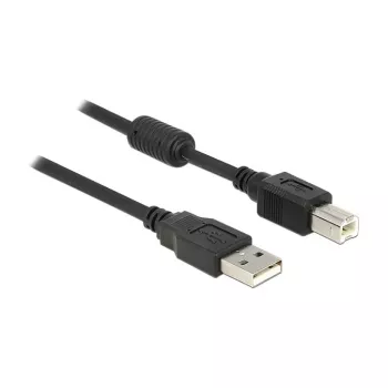 Cavo USB DeLOCK 83566 USB 2.0 1 m USB A USB B nero