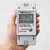 Contatore di energia QOLTEC monofase per guida DIN 230V (MPN 50979)