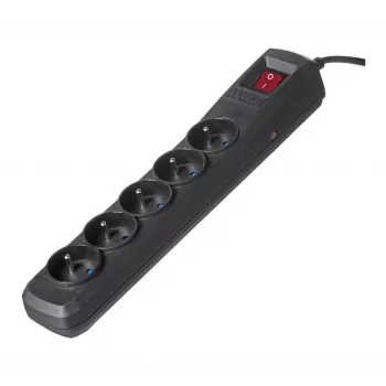 Ciabatta con cavo Activejet nera ACJ COMBO 5G/3M/BEZP. AUTO/CZ