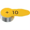 Varta 24610101416 batteria per apparecchio acustico taglia 10 PR70, zinco-aria, 1,45 V, 6 pz.