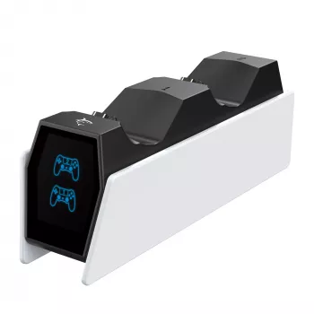 Stazione di ricarica White Shark PS4-0417 Dual-Ladestation per controller PS4