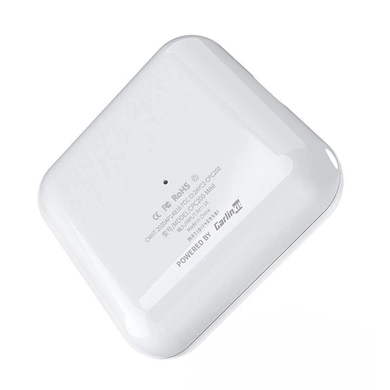 Adattatore wireless Carlinkit CPC200-U2W MINI Apple CarPlay bianco – adattatore CarPlay wireless