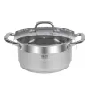 Resto utensili da cucina Libra 4,6 L rotondo acciaio inox