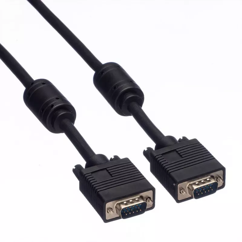 ROLINE Cavo VGA HD15 ST - ST con nucleo in ferrite 6,0m (11.04.5256)