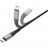 Cavo USB 4smarts 541454 1,5 m USB-C nero