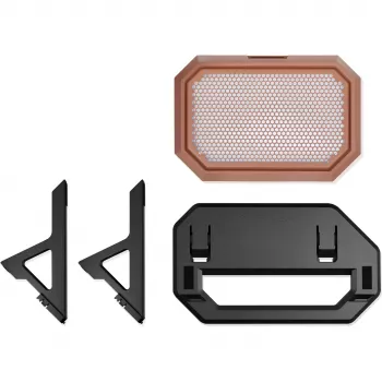 Kit supporto per chassis per The Tower 600 Mocha Mousse (nero/moka, per posizionamento orizzontale)