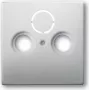 BUSCH JAEGER 1743-866 - bianco - plastica - Busch-Jaeger - lucido - 0230-101 - 0230-0-0250 - SAT + TV + Radio
