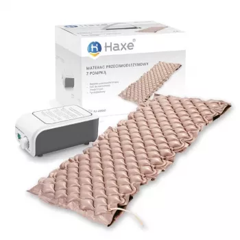 Materasso antidecubito Haxe FU-AM0001 singolo PVC, standard 2000×900×70 mm, 130 camere, pompa elettrica