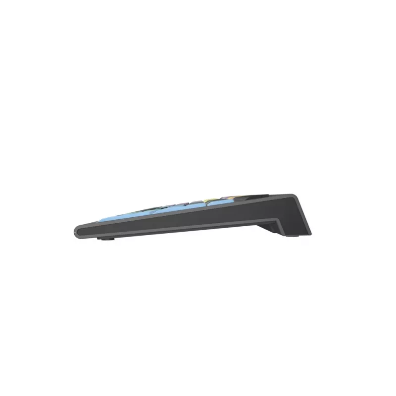 Logickeyboard LKB-CBASE-A2M-UK Tastiera Universale USB QWERTY UK-Inglese Nero